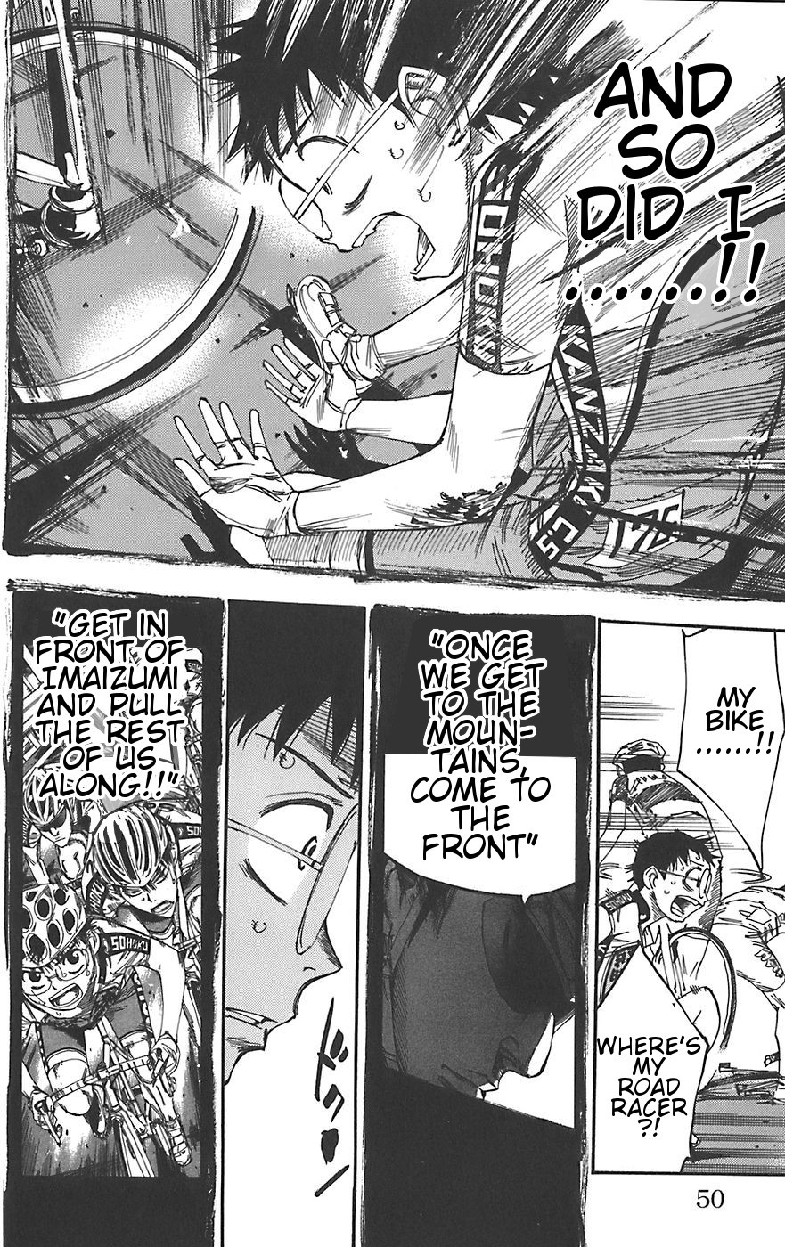 Yowamushi Pedal chapter 88 page 8