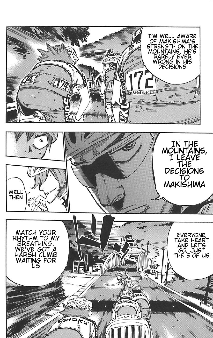 Yowamushi Pedal chapter 89 page 9