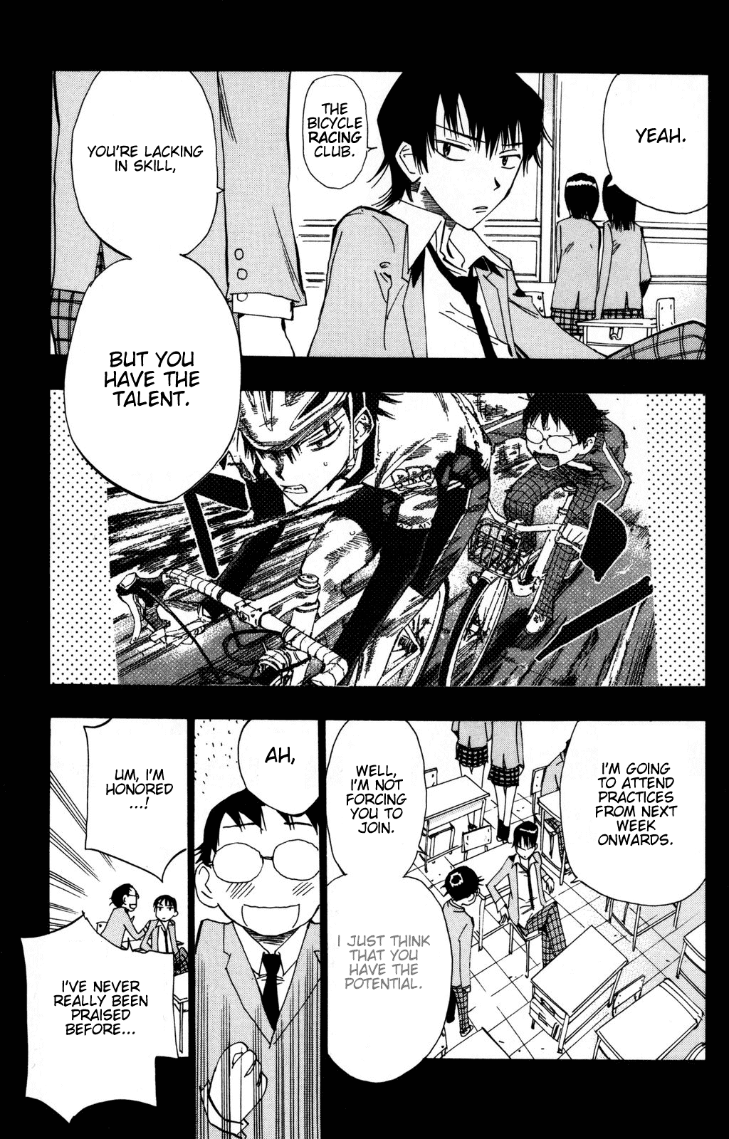 Yowamushi Pedal chapter 9 page 10