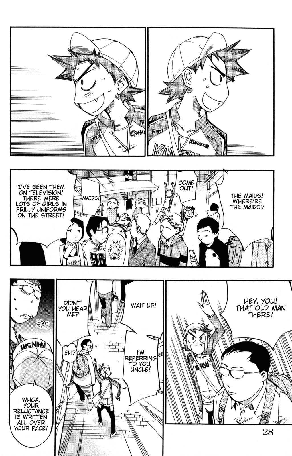 Yowamushi Pedal chapter 9 page 3