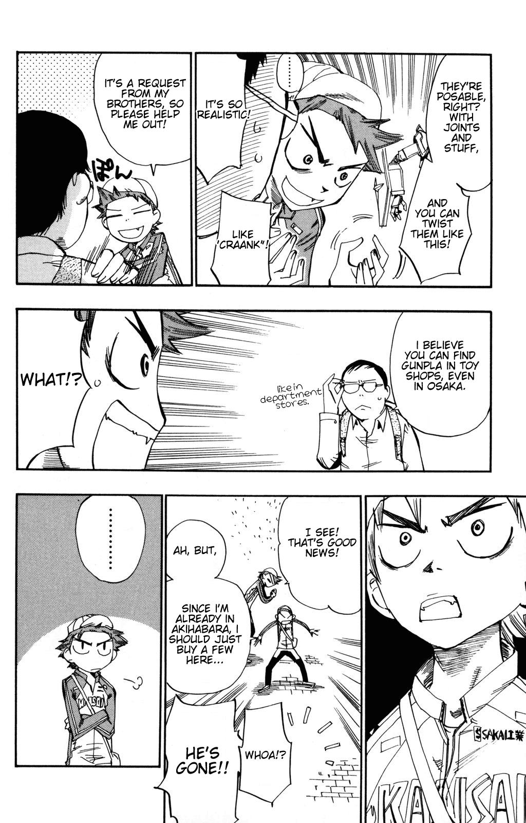 Yowamushi Pedal chapter 9 page 5