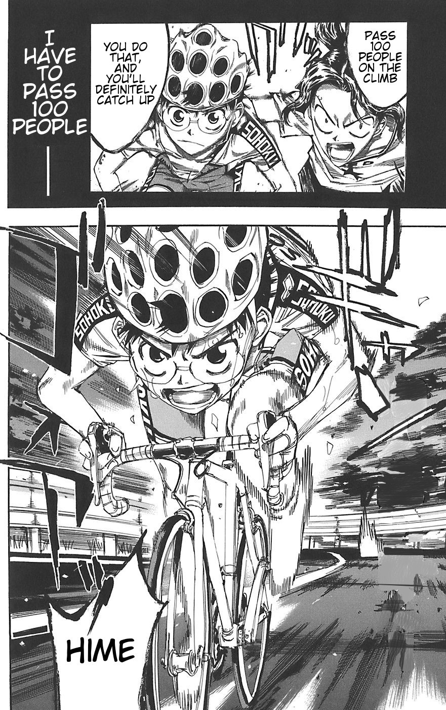 Yowamushi Pedal chapter 90 page 4