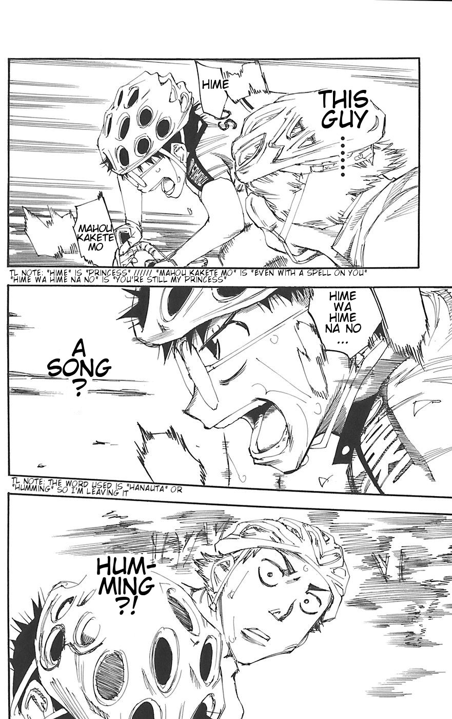 Yowamushi Pedal chapter 90 page 6