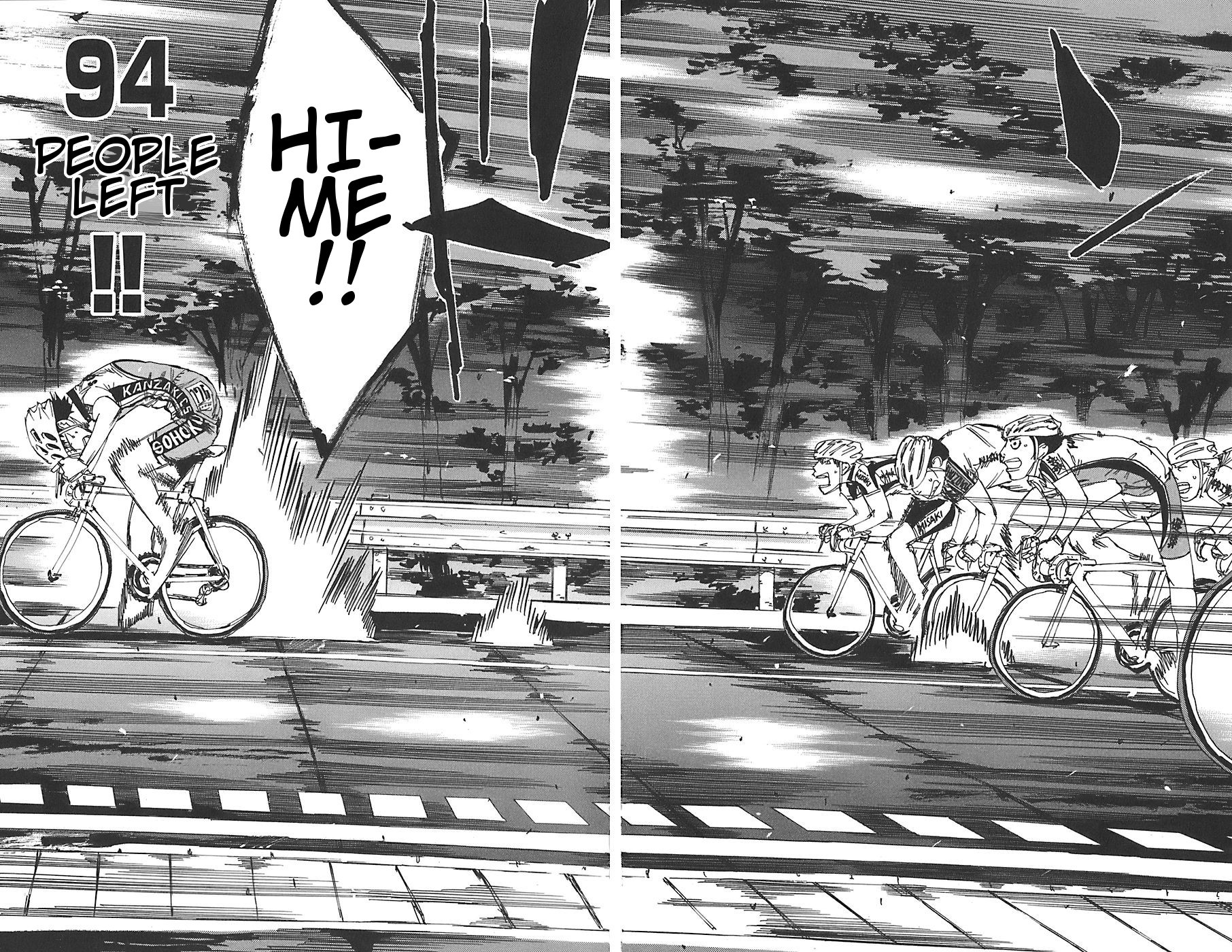 Yowamushi Pedal chapter 90 page 8