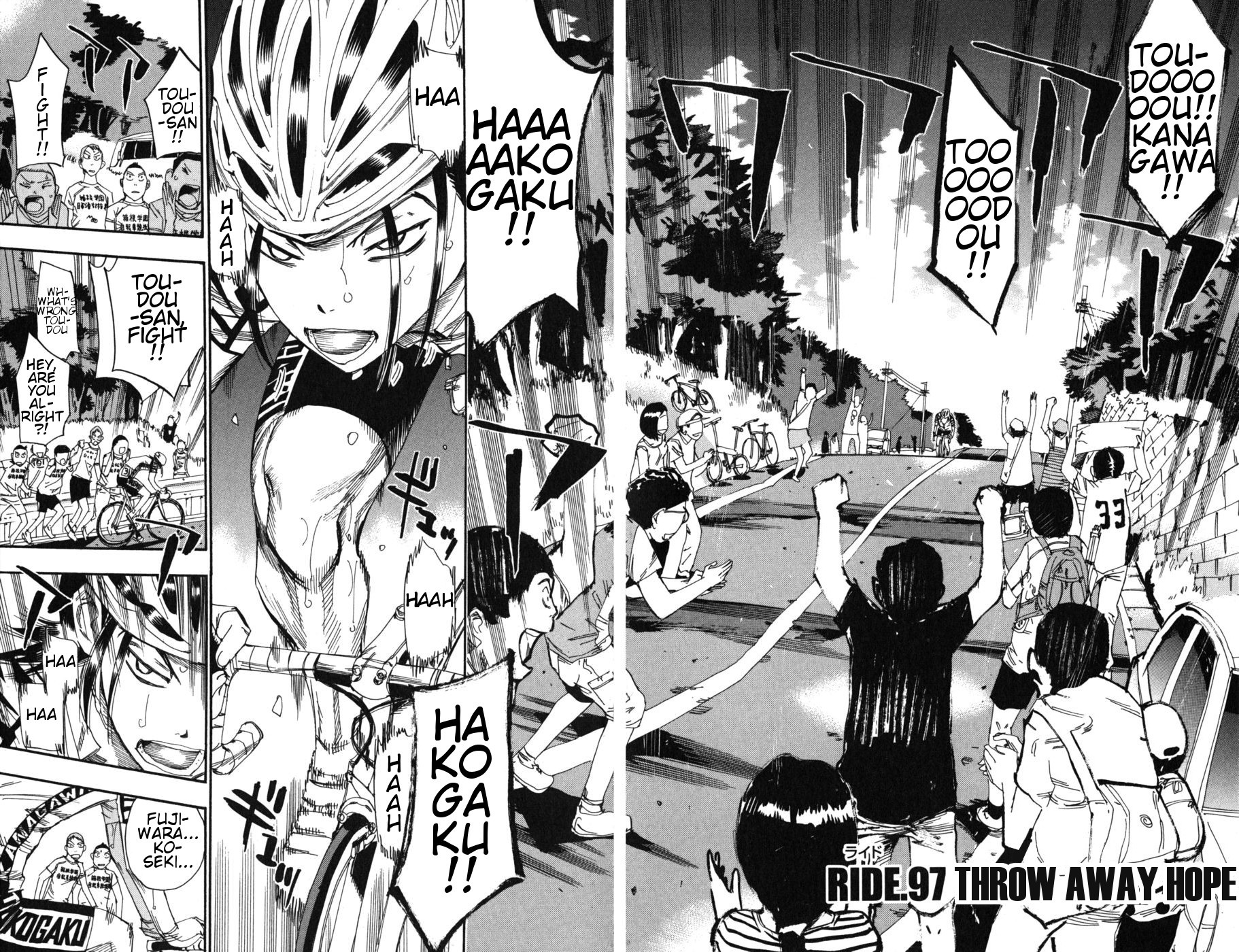 Yowamushi Pedal chapter 97 page 4