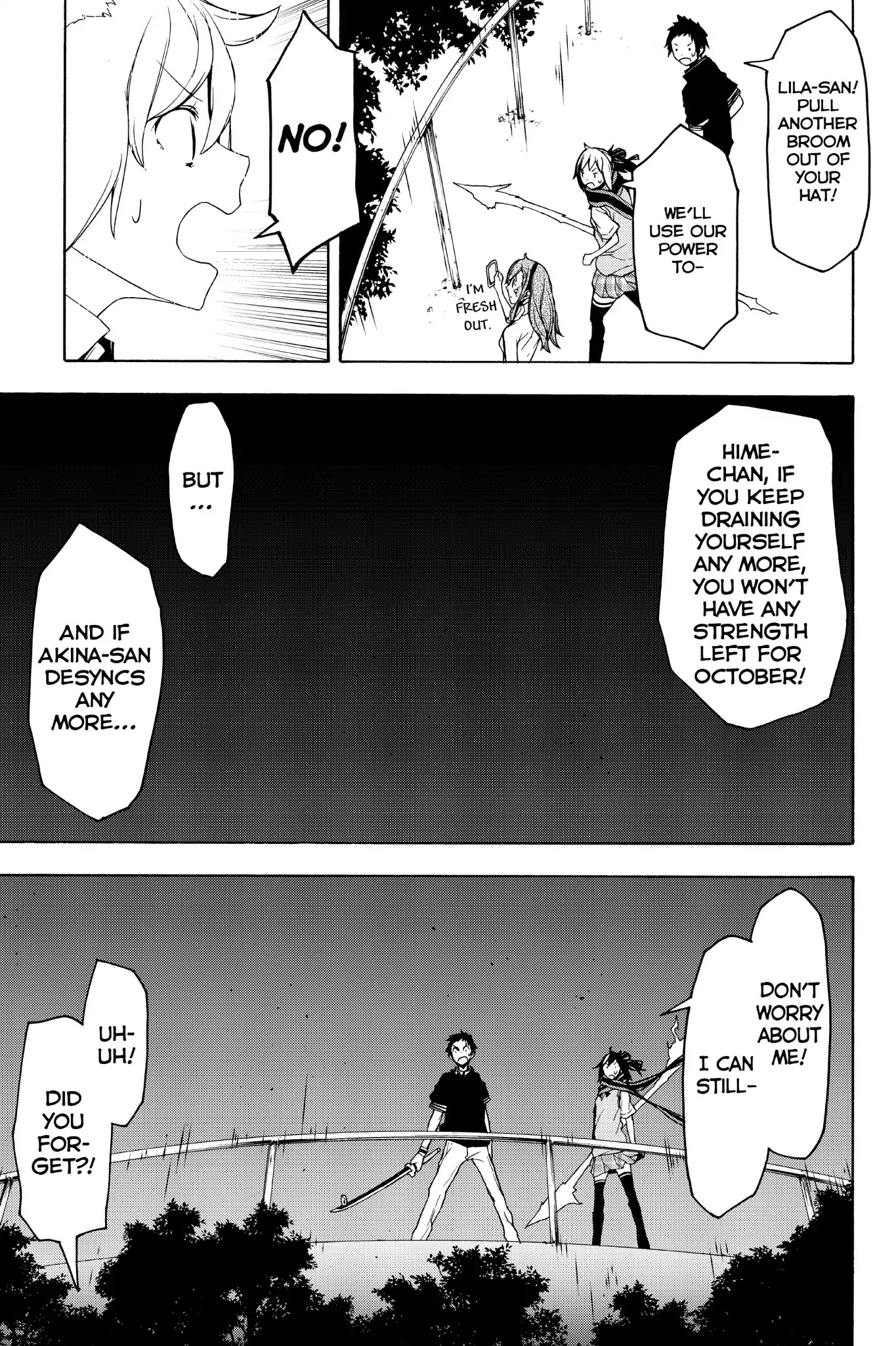 Yozakura Quartet chapter 134 page 7