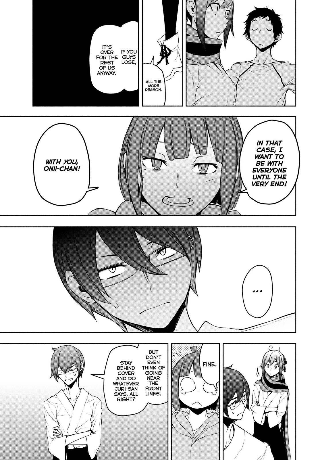 Yozakura Quartet chapter 166 page 17