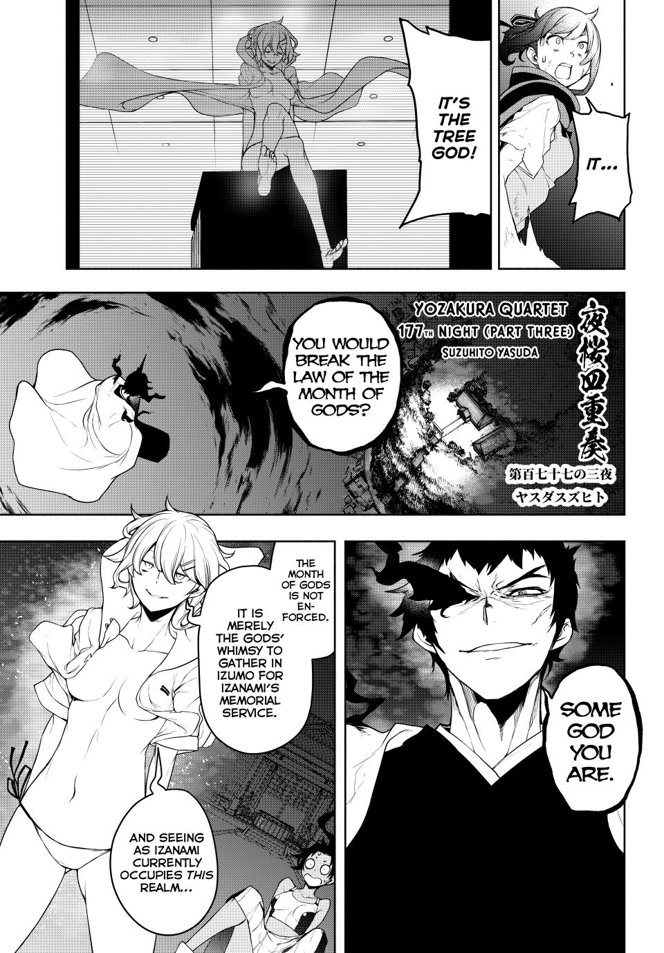 Yozakura Quartet chapter 177 page 80