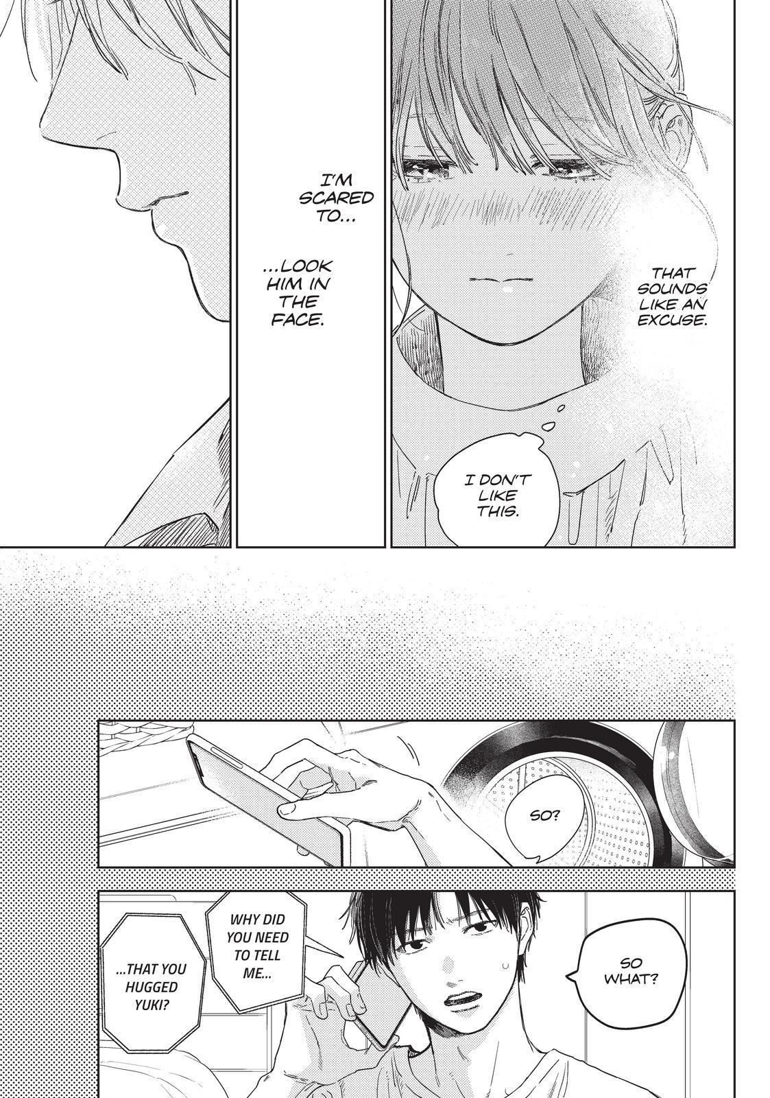 Yubisaki to Renren chapter 25 page 33