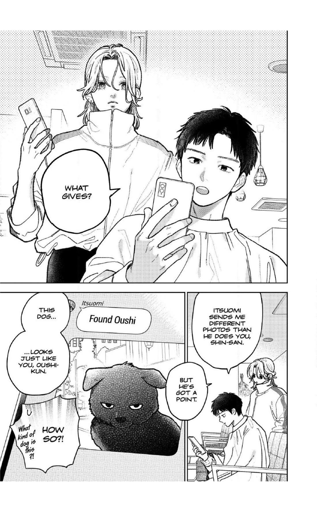 Yubisaki to Renren chapter 55 page 19