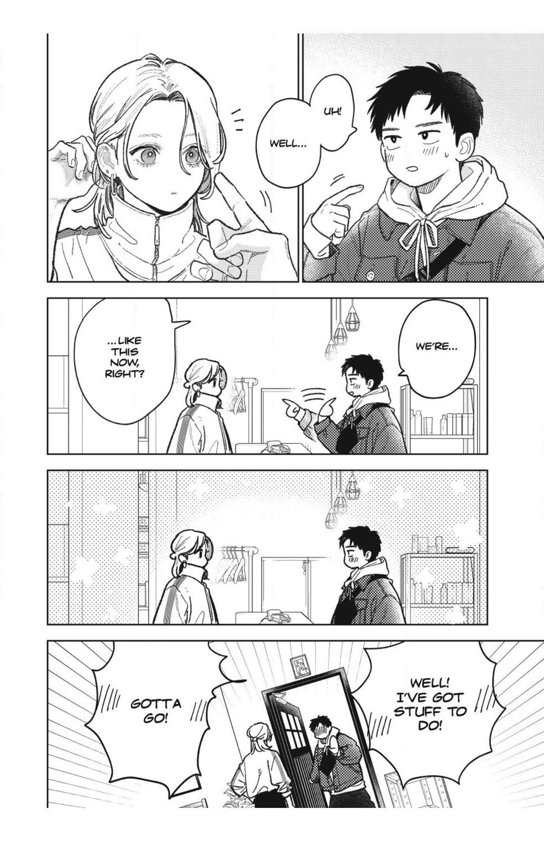 Yubisaki to Renren chapter 55 page 22