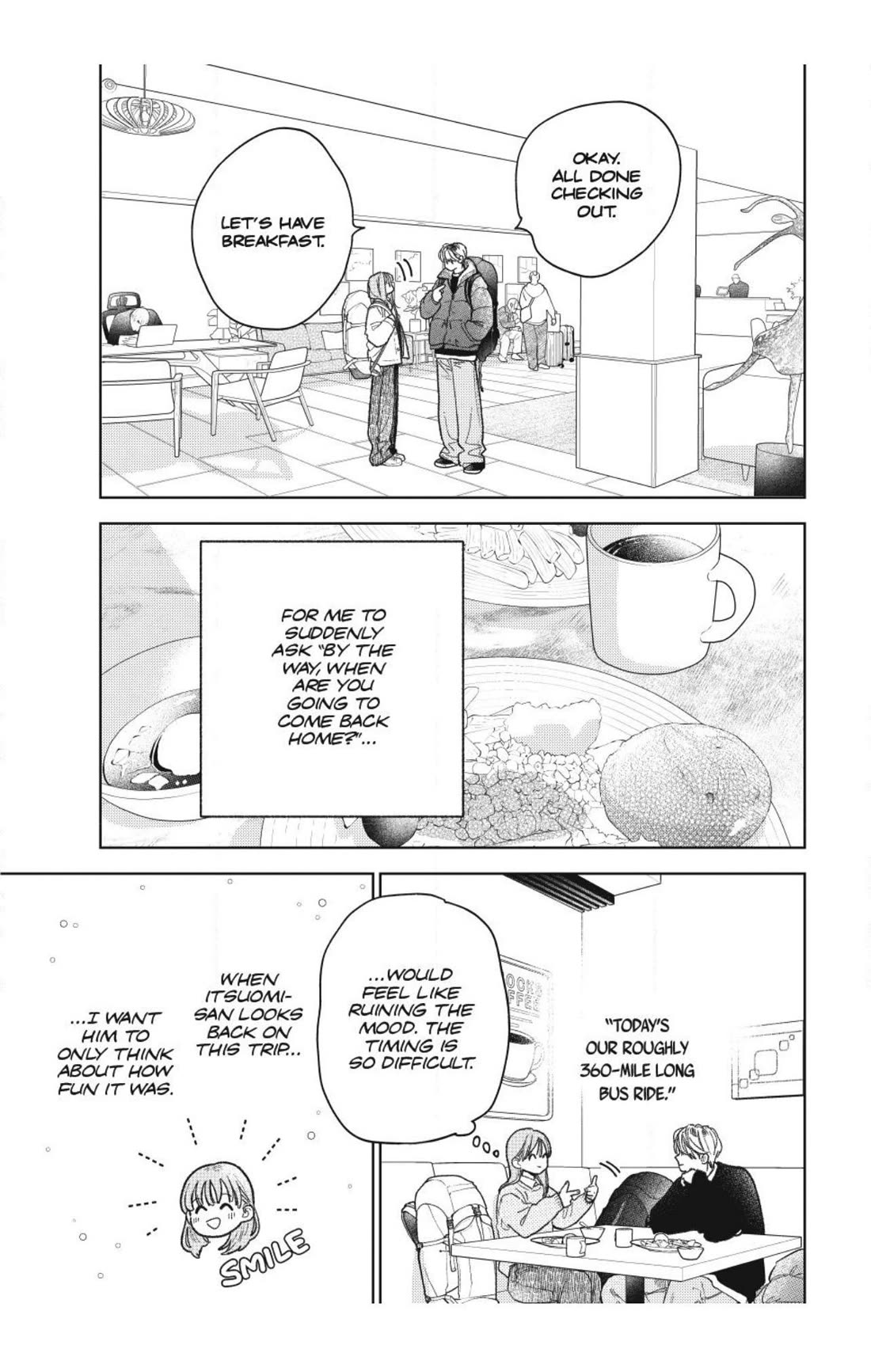 Yubisaki to Renren chapter 55 page 35