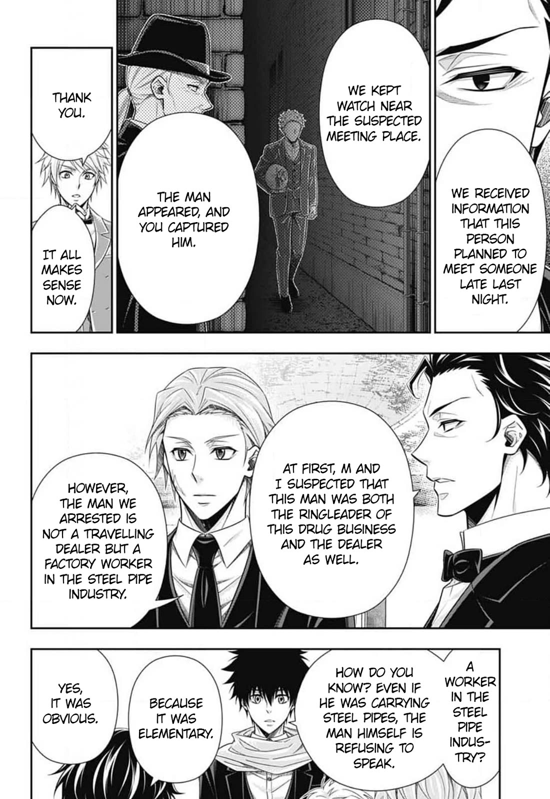 Yukoku no Moriarty chapter 77 page 21