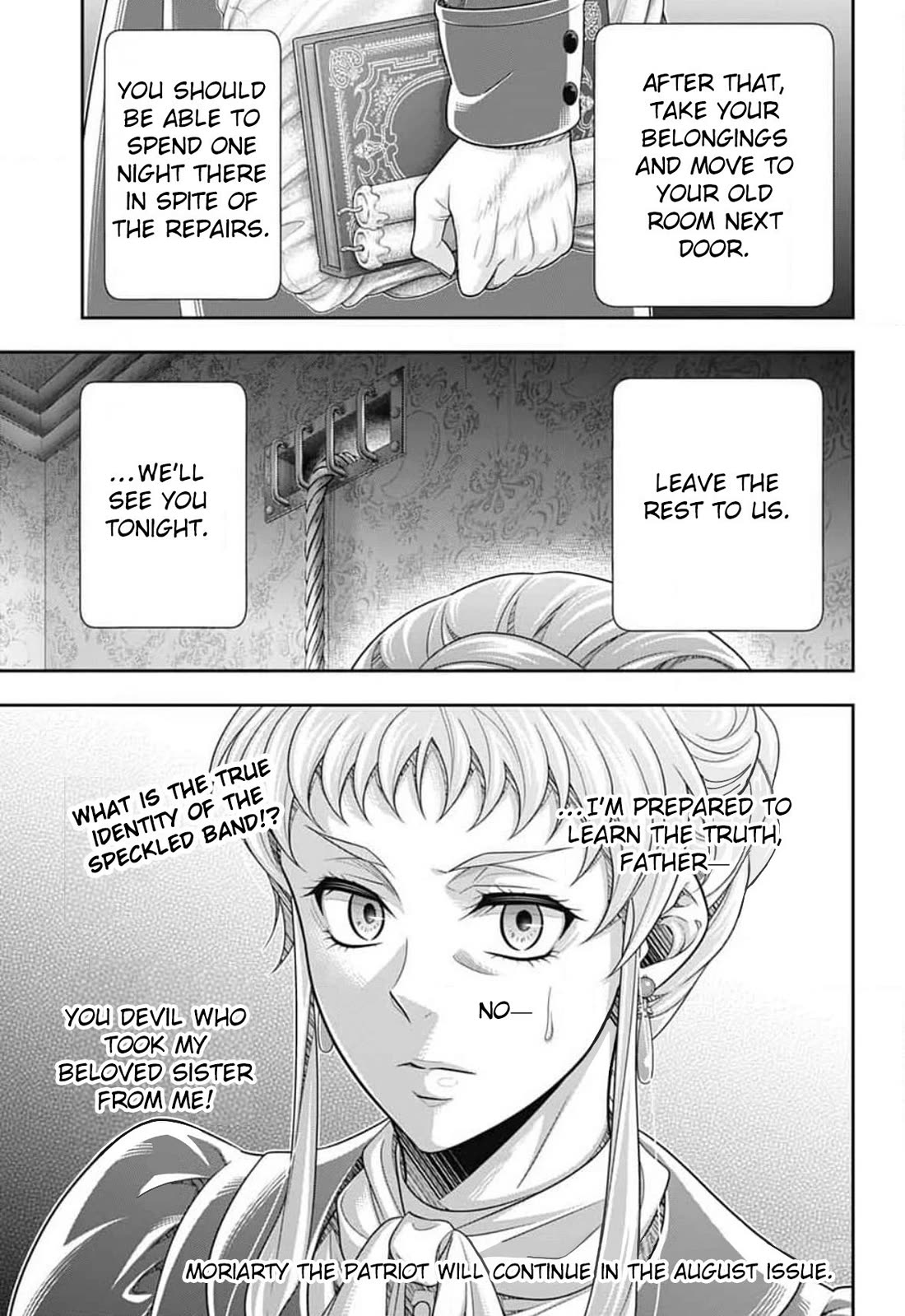 Yukoku no Moriarty chapter 83 page 36