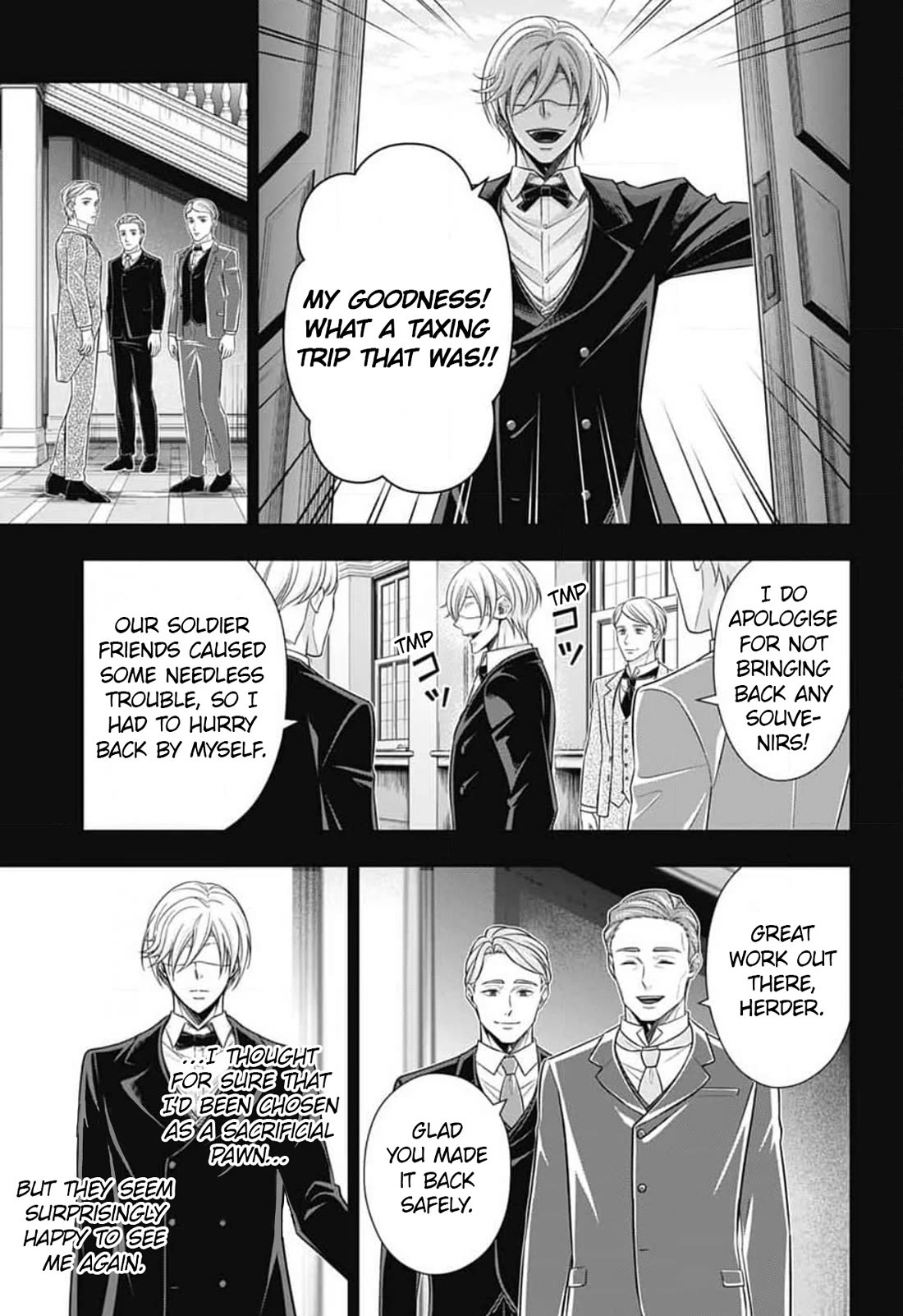 Yukoku no Moriarty chapter 87 page 10