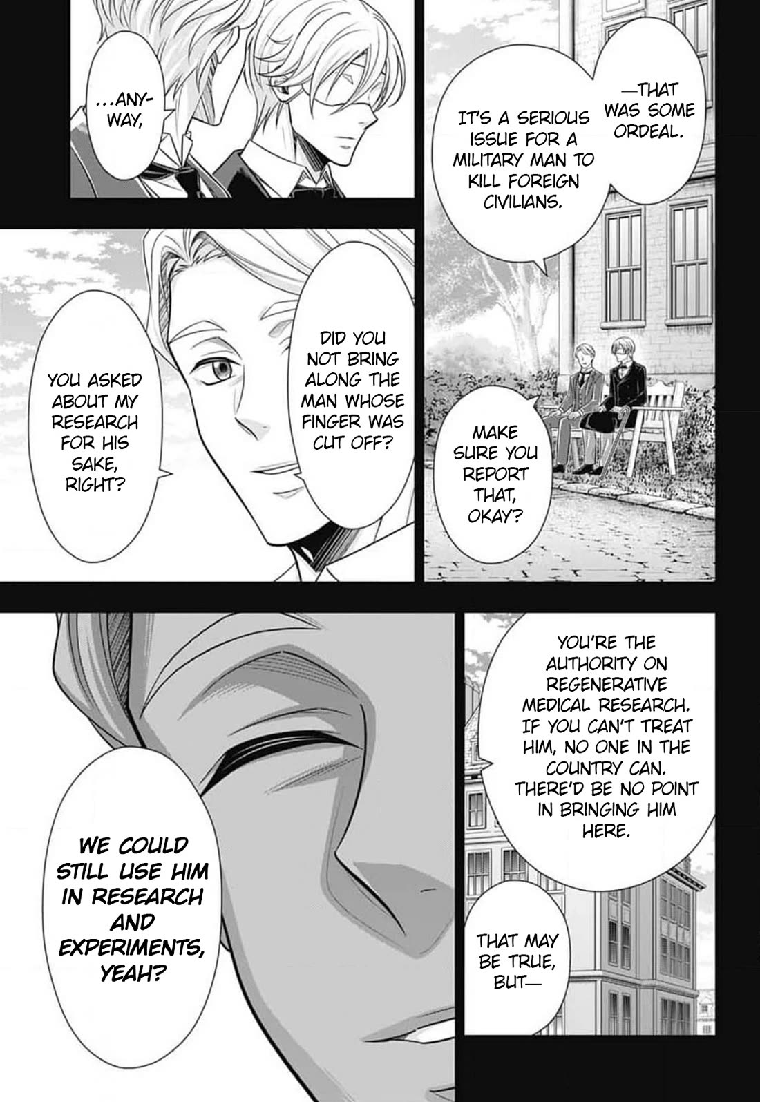 Yukoku no Moriarty chapter 87 page 12