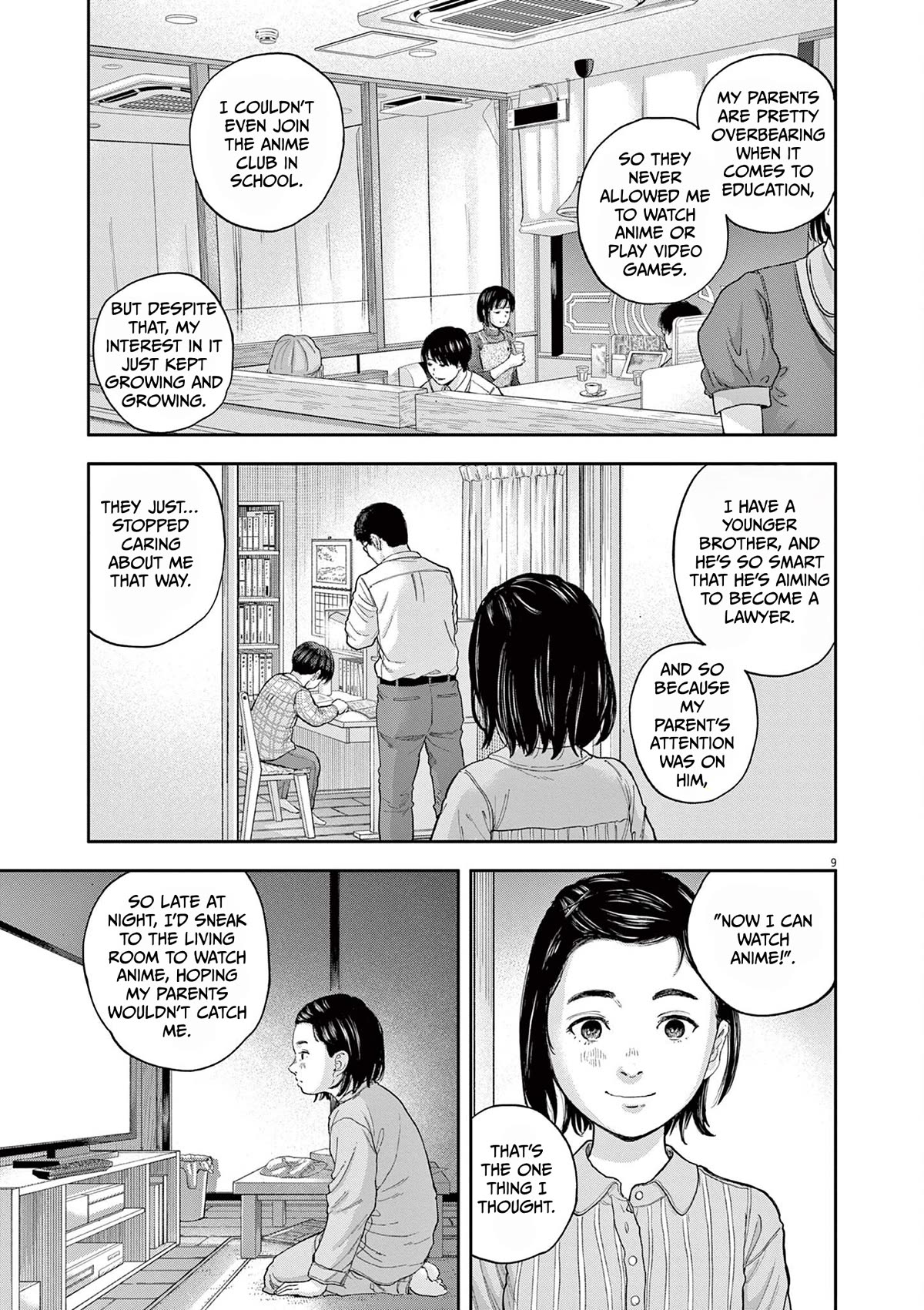 Yumenashi-sensei's Guidance Counseling chapter 2 page 9