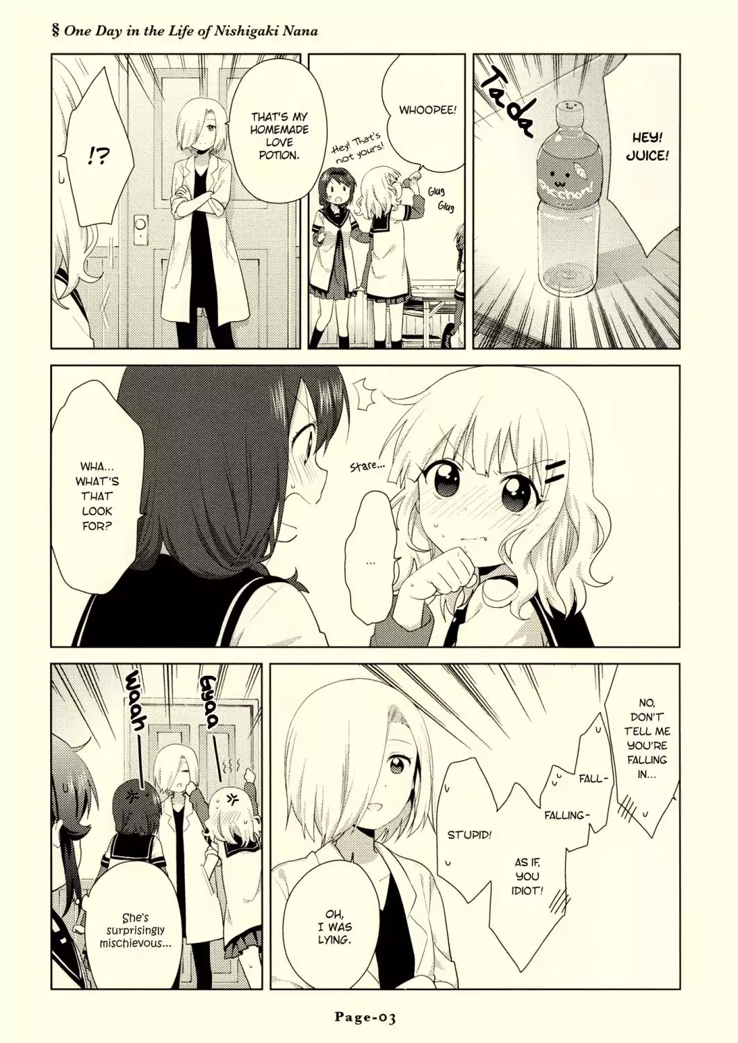 Yuru Yuri chapter 108.6 page 4