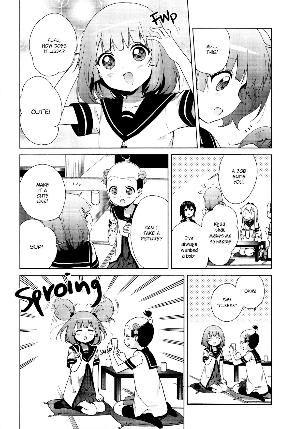 Yuru Yuri chapter 112 page 10