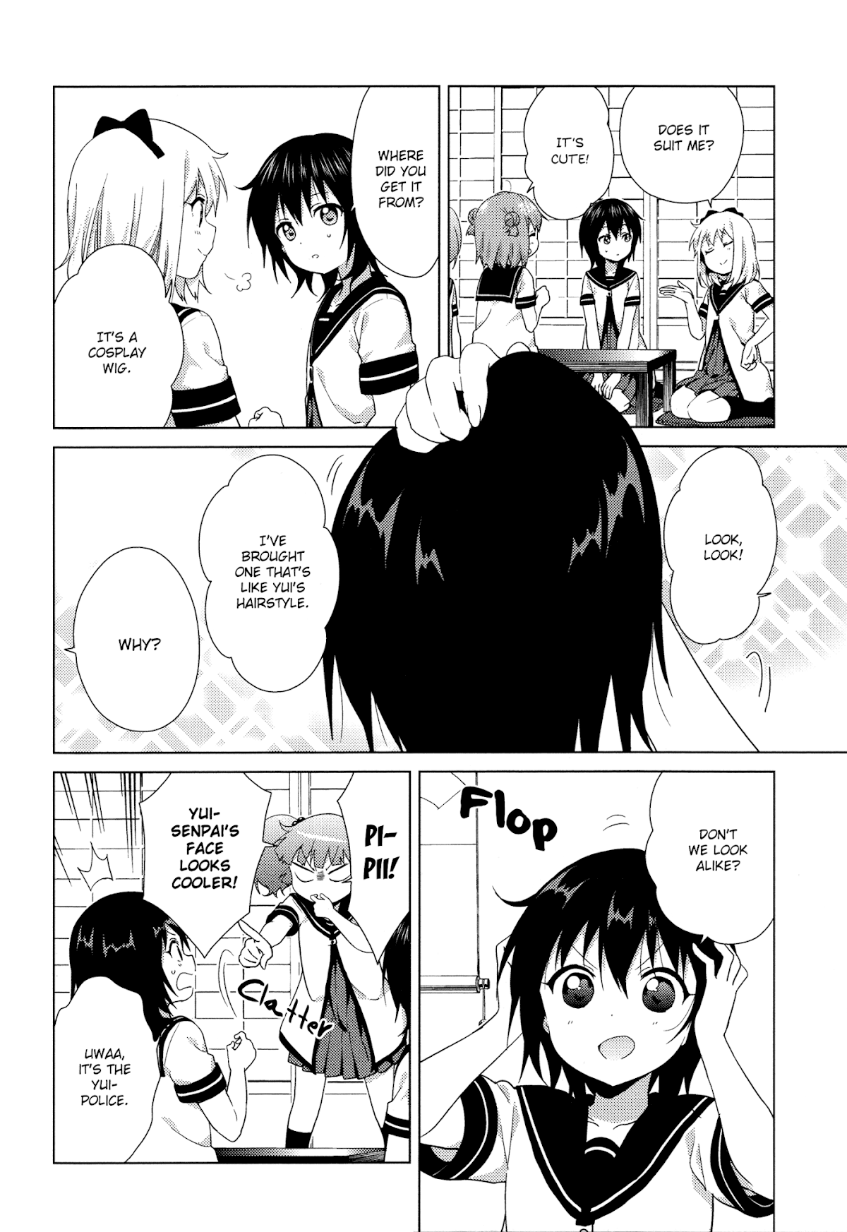 Yuru Yuri chapter 112 page 4