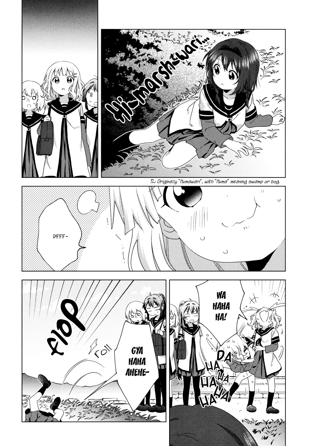 Yuru Yuri chapter 145 page 4