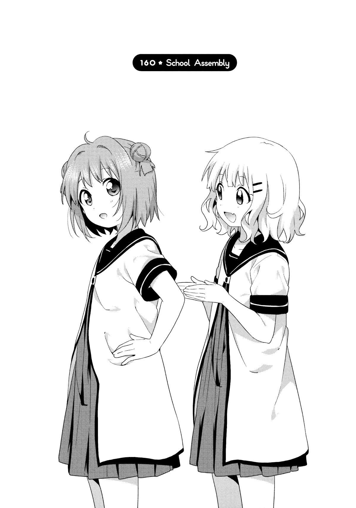 Yuru Yuri chapter 160 page 1