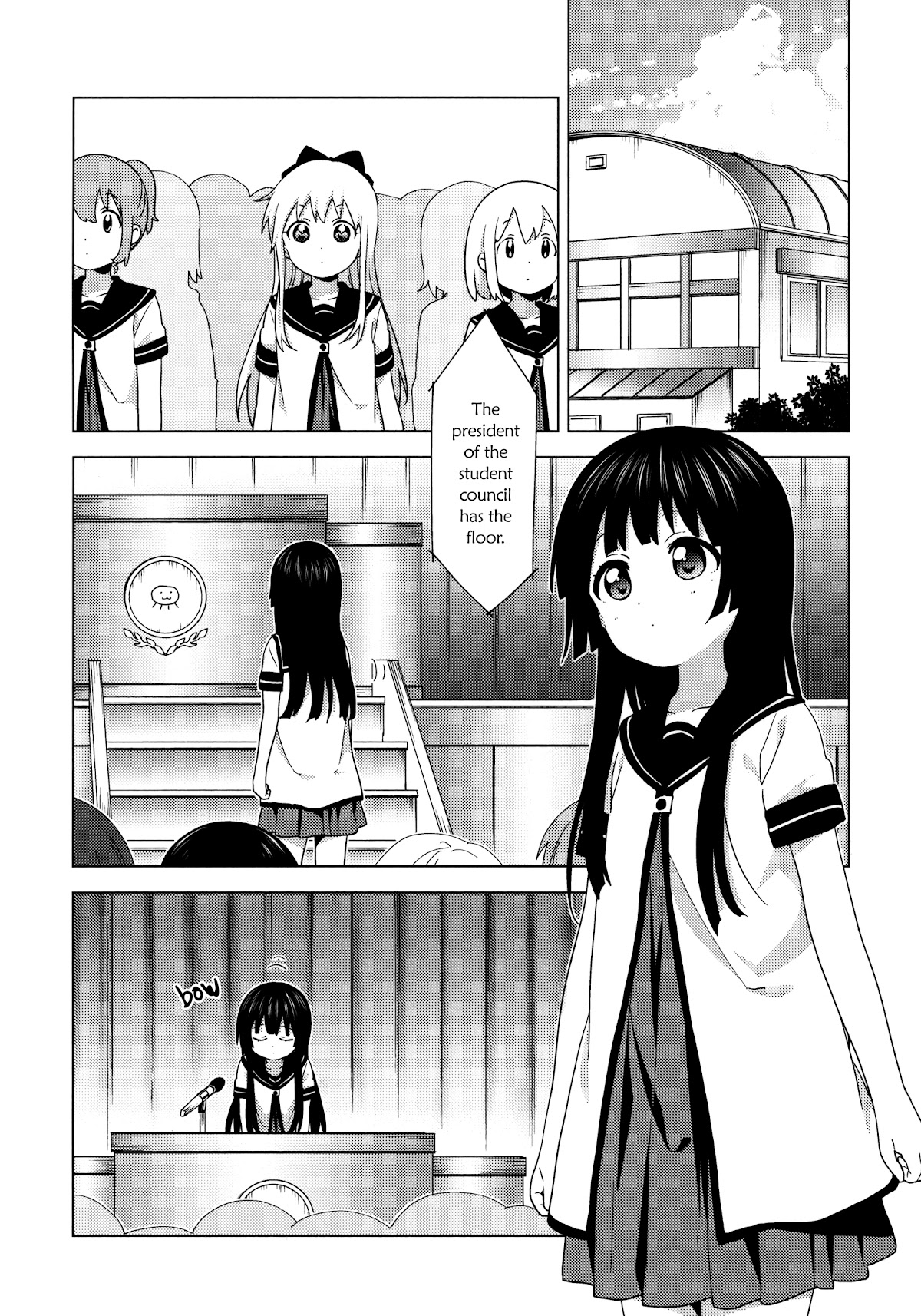 Yuru Yuri chapter 160 page 2