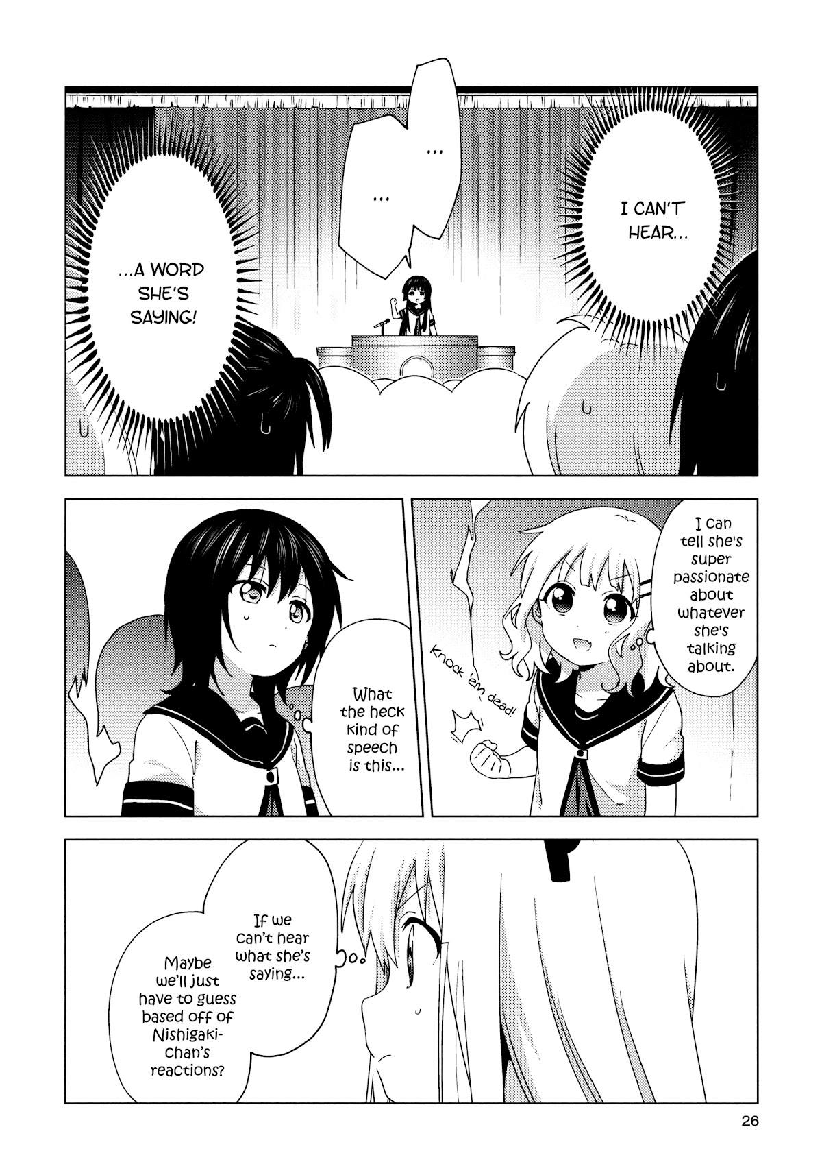 Yuru Yuri chapter 160 page 4