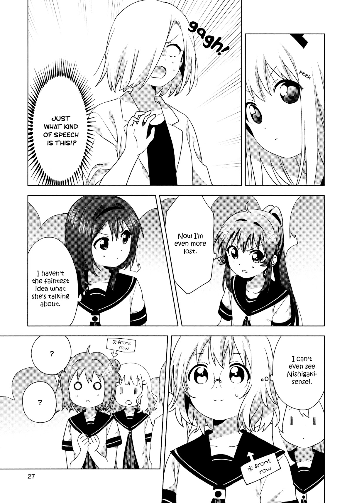 Yuru Yuri chapter 160 page 5