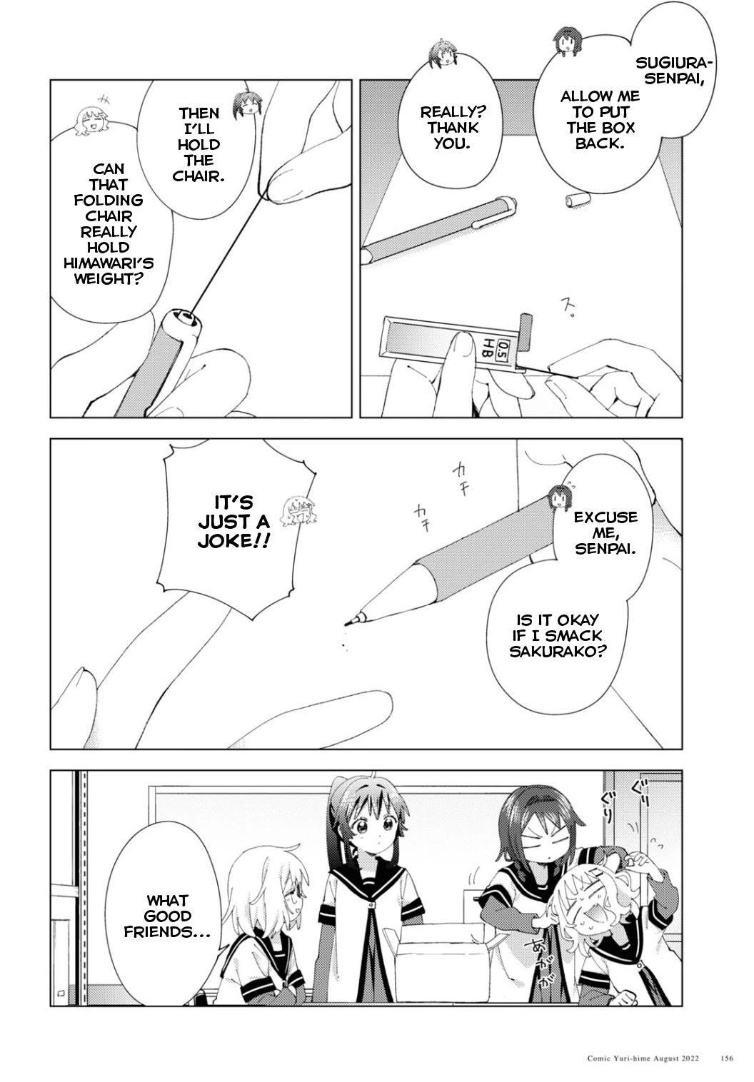 Yuru Yuri chapter 187 page 8