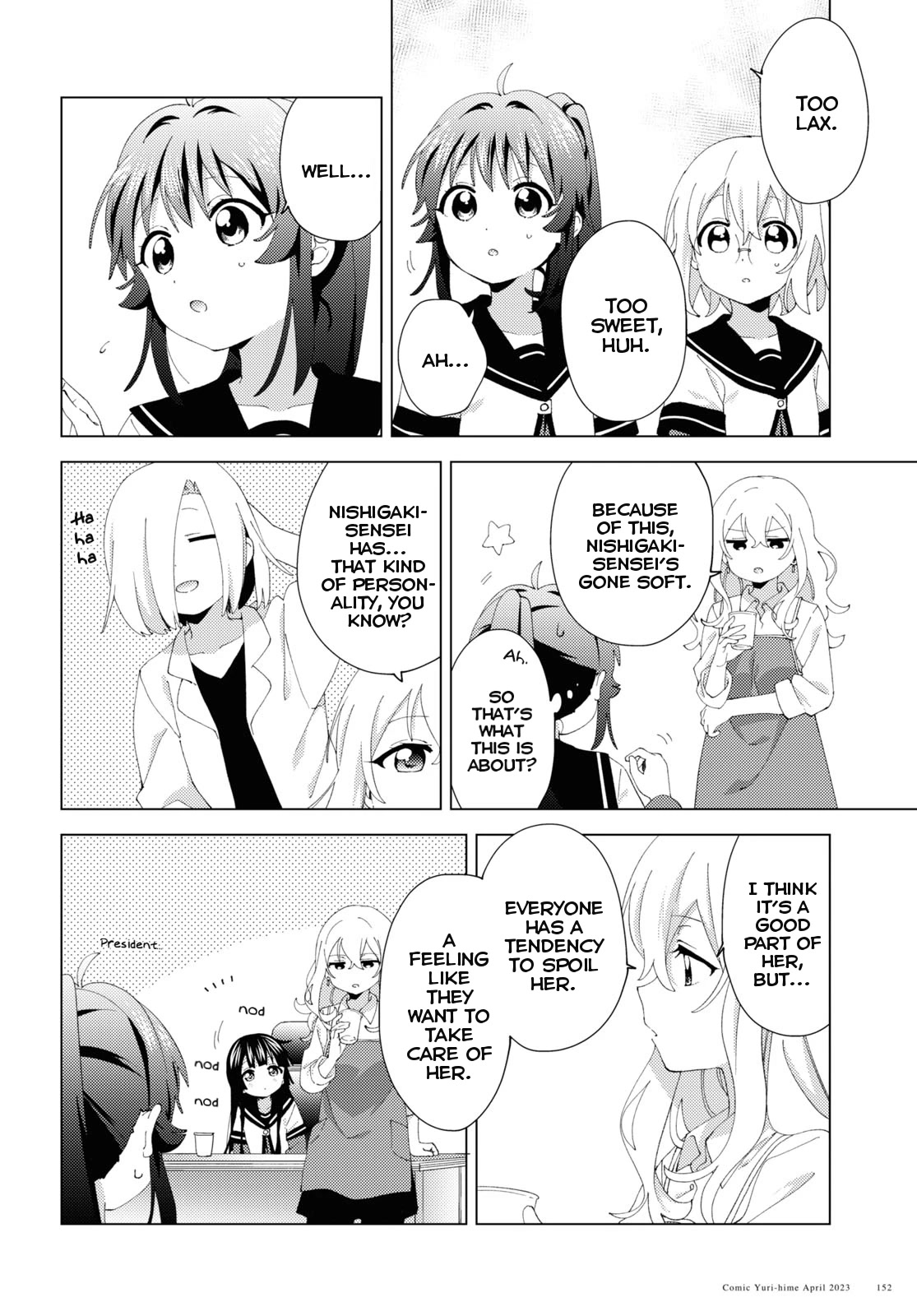 Yuru Yuri chapter 195 page 6