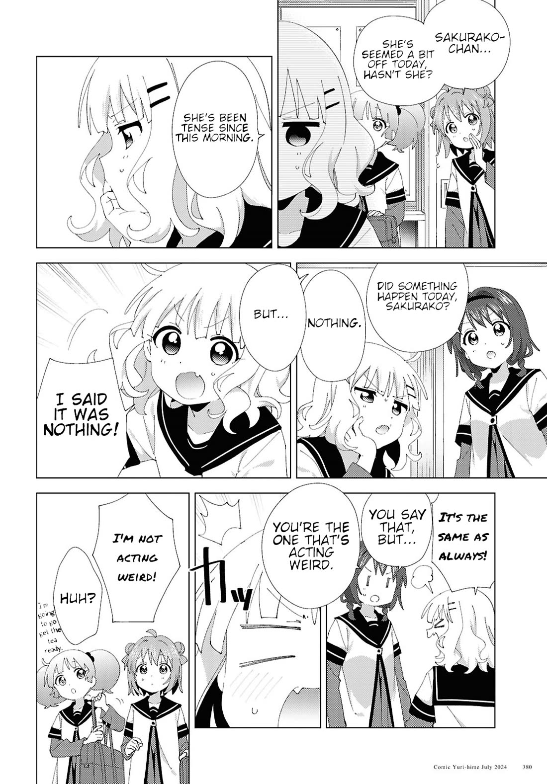 Yuru Yuri chapter 210 page 4