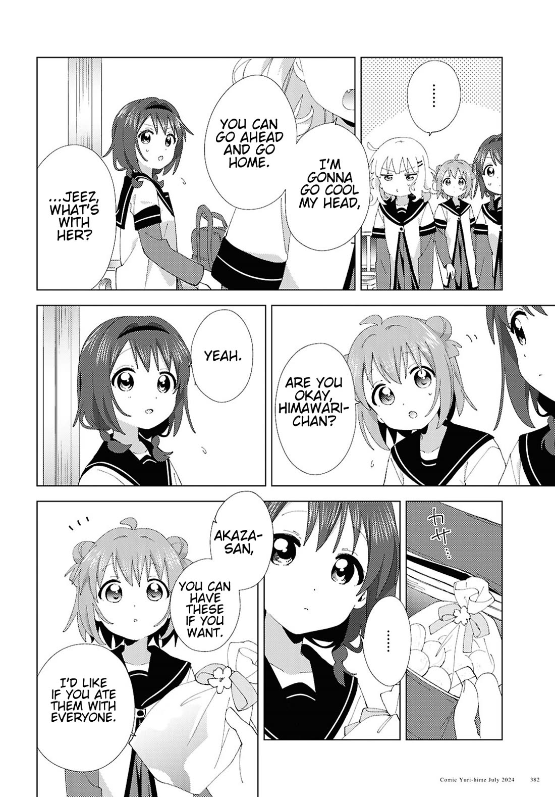 Yuru Yuri chapter 210 page 6