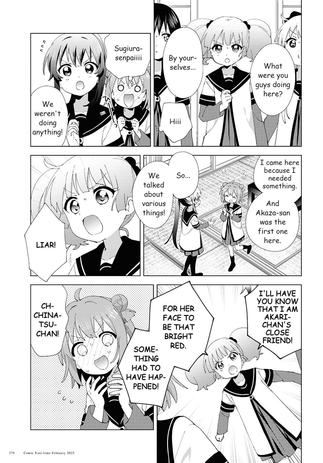 Yuru Yuri chapter 217 page 11