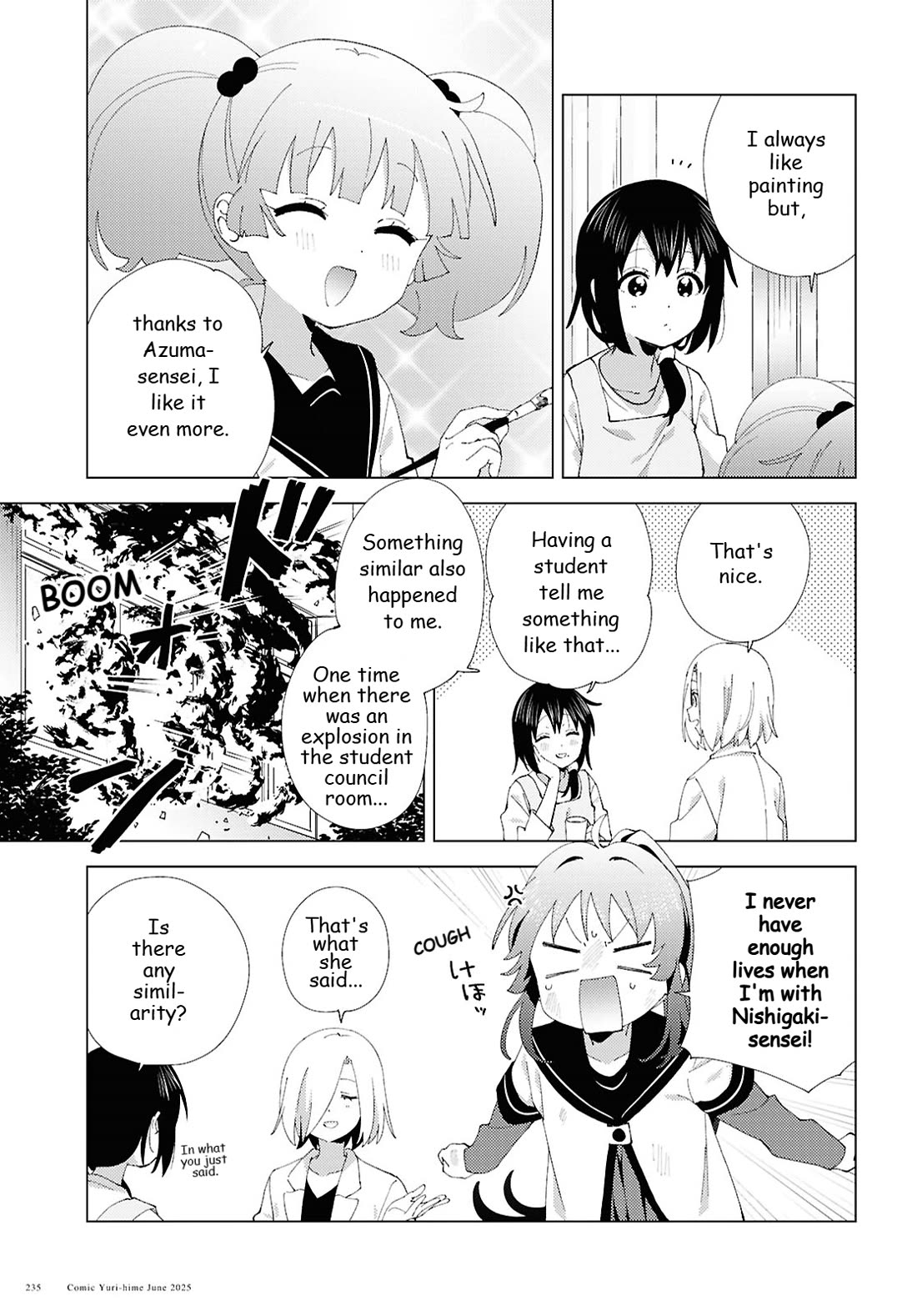 Yuru Yuri chapter 221 page 5