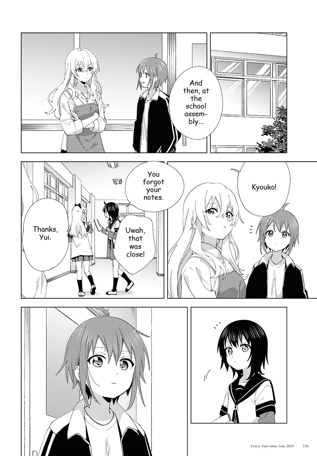 Yuru Yuri chapter 221 page 6