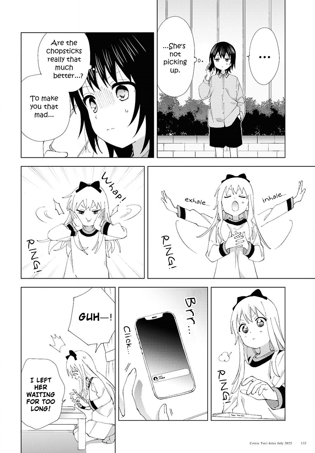 Yuru Yuri chapter 222 page 8