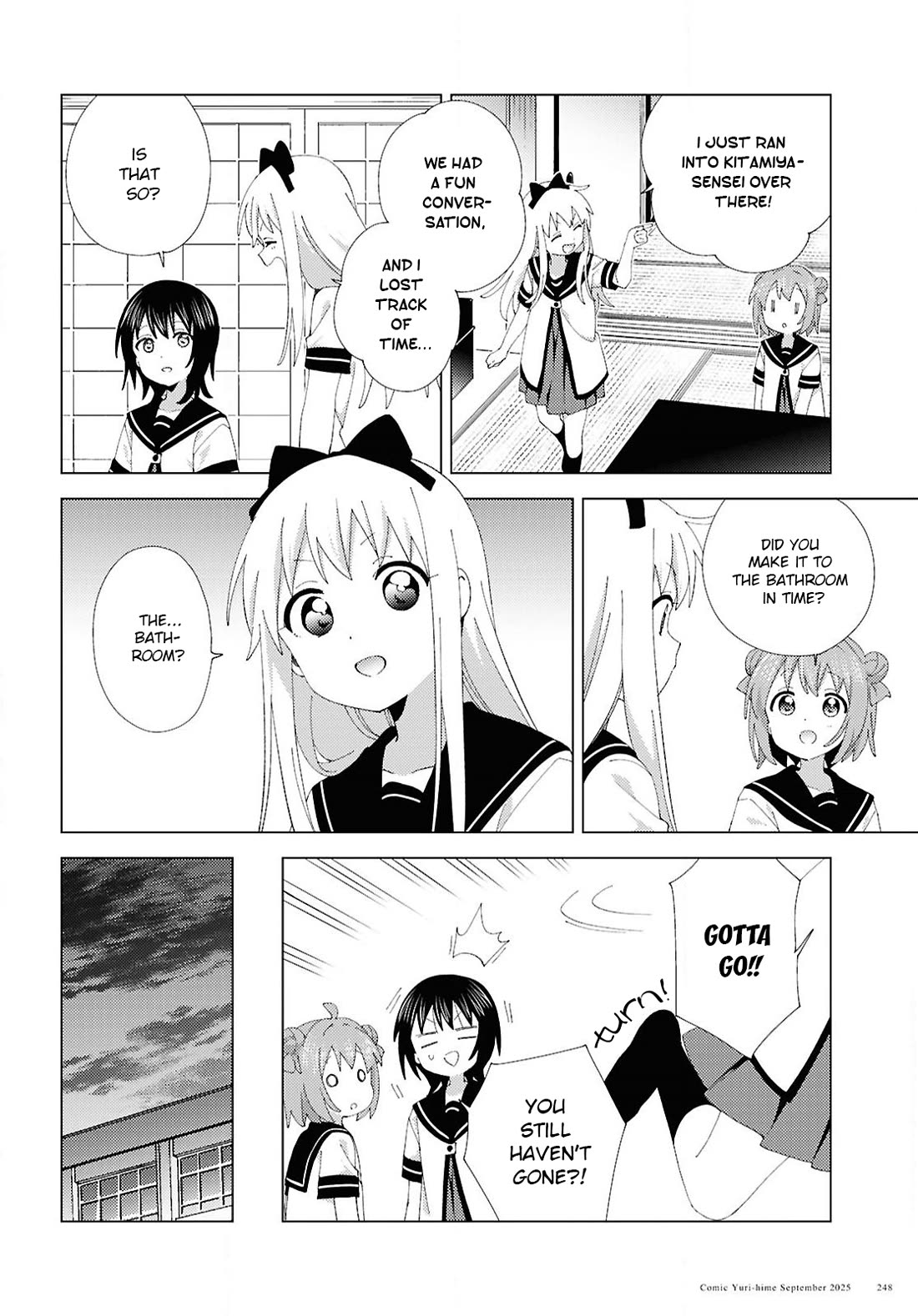 Yuru Yuri chapter 224 page 10