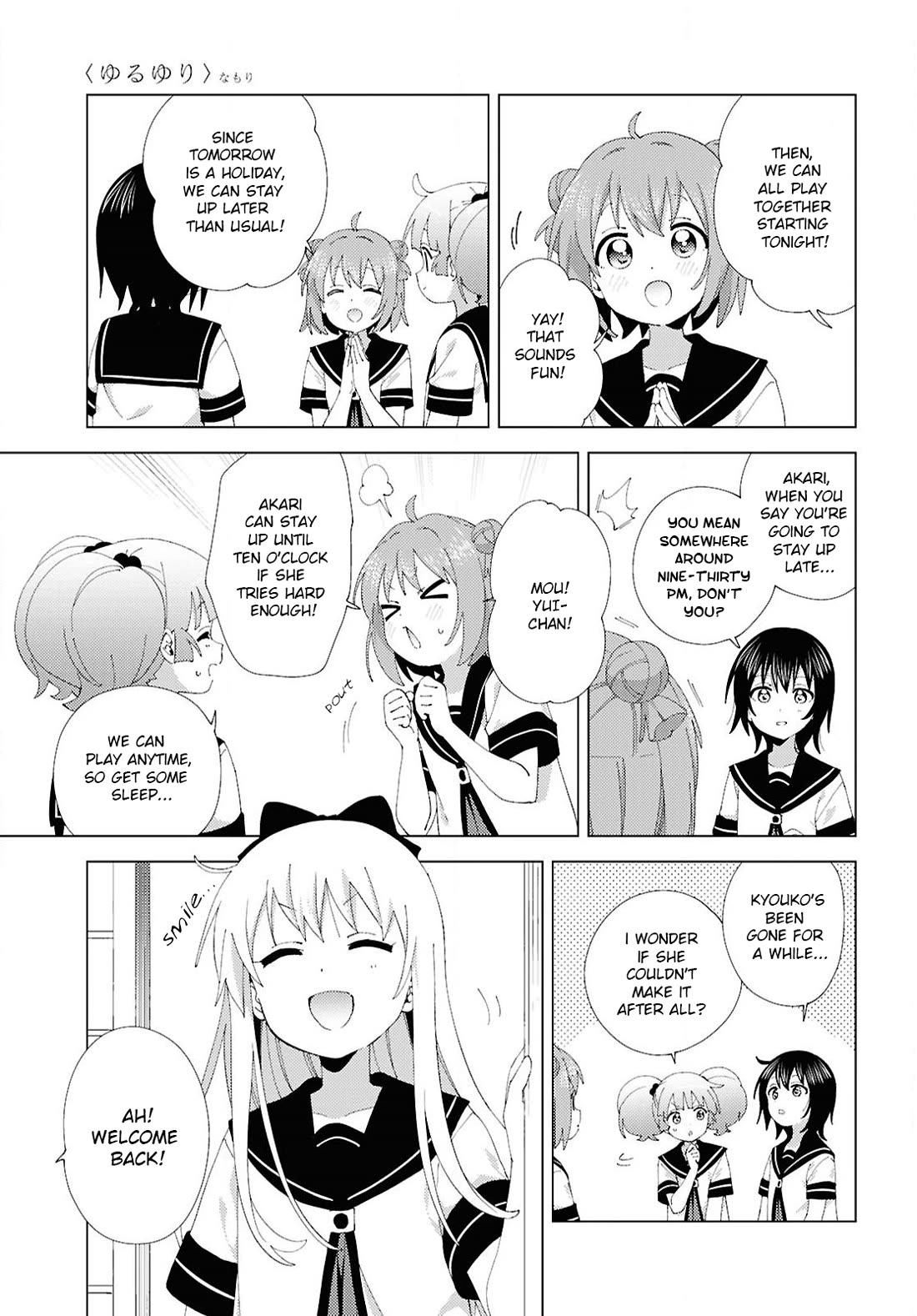 Yuru Yuri chapter 224 page 9
