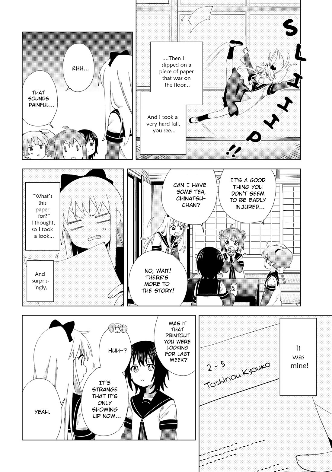 Yuru Yuri chapter 228 page 4