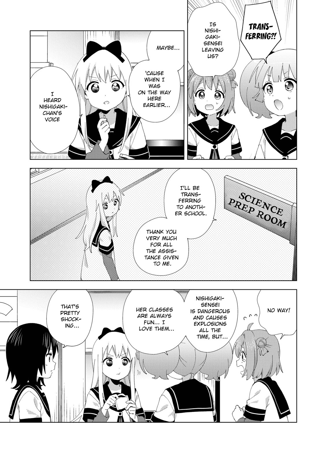 Yuru Yuri chapter 228 page 7