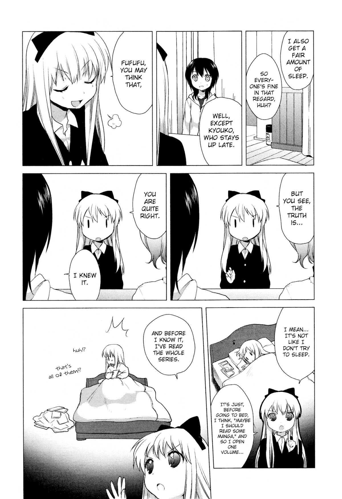 Yuru Yuri chapter 24 page 4