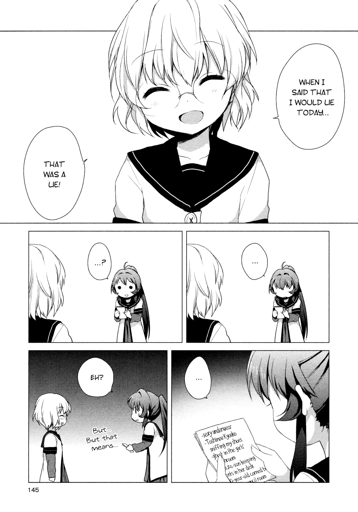 Yuru Yuri chapter 32 page 11