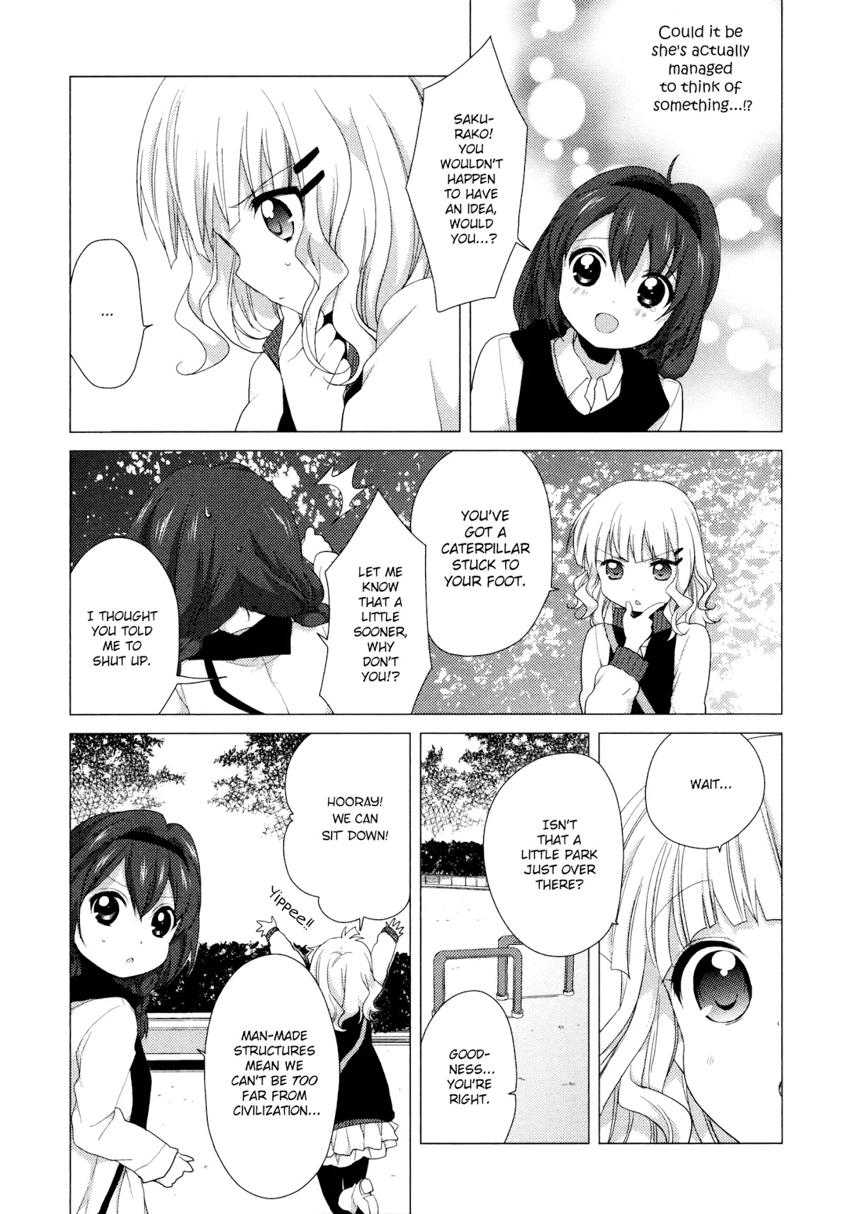 Yuru Yuri chapter 42 page 9