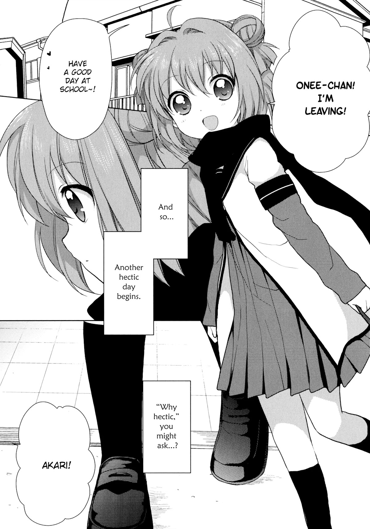 Yuru Yuri chapter 43.5 page 2