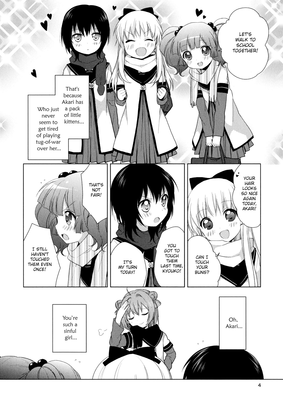 Yuru Yuri chapter 43.5 page 3