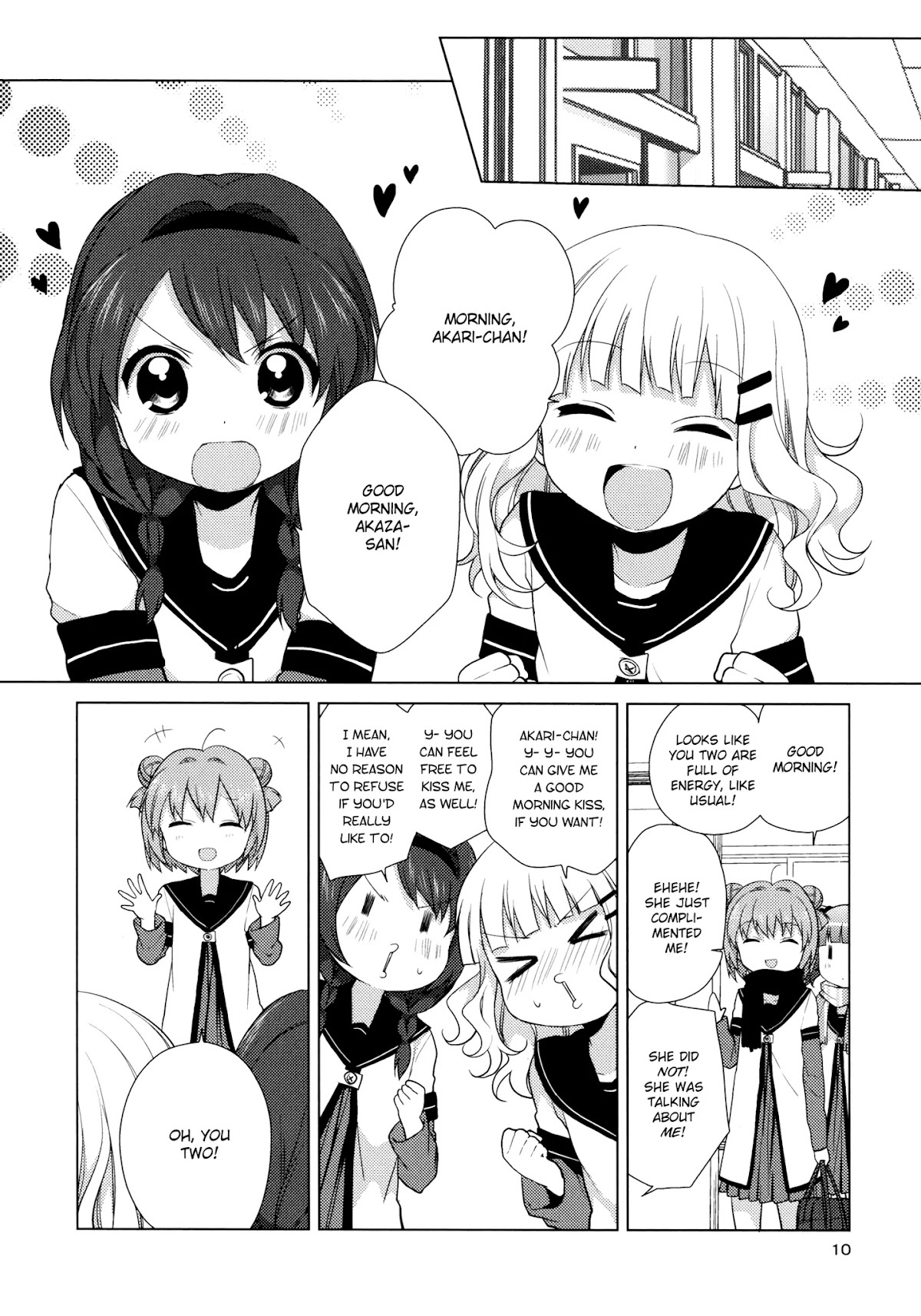 Yuru Yuri chapter 43.5 page 9