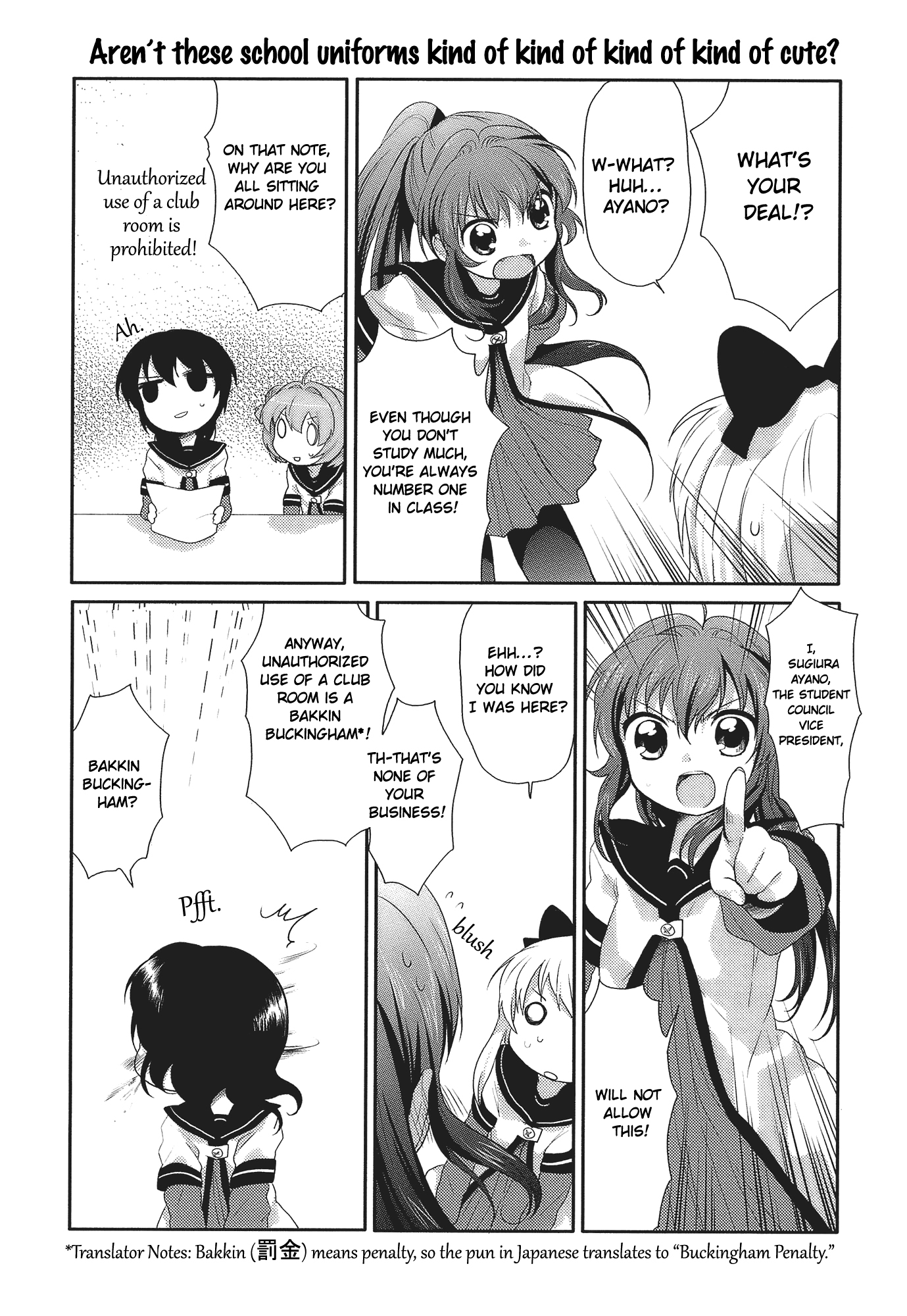 Yuru Yuri chapter 5 page 4