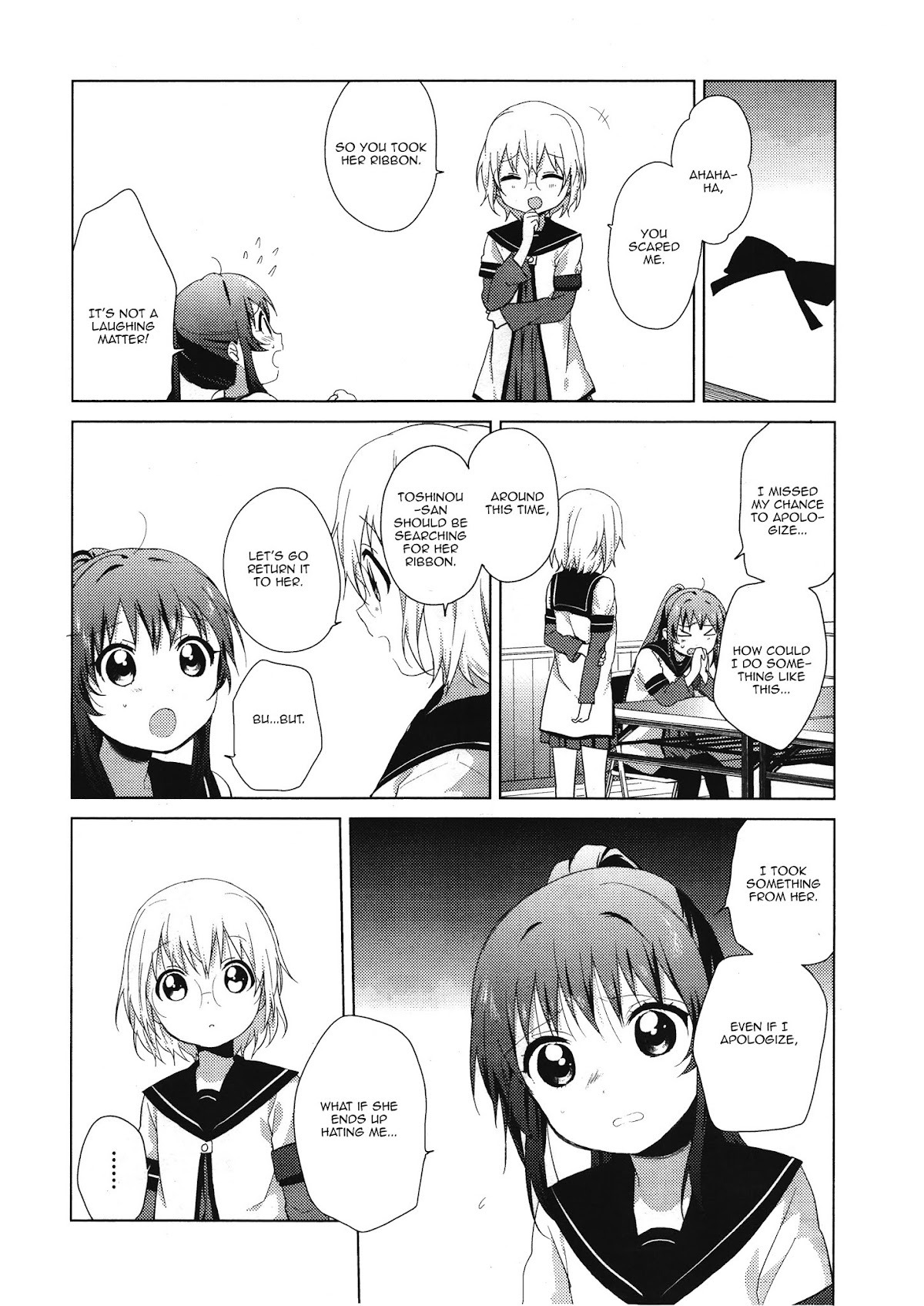 Yuru Yuri chapter 64 page 8