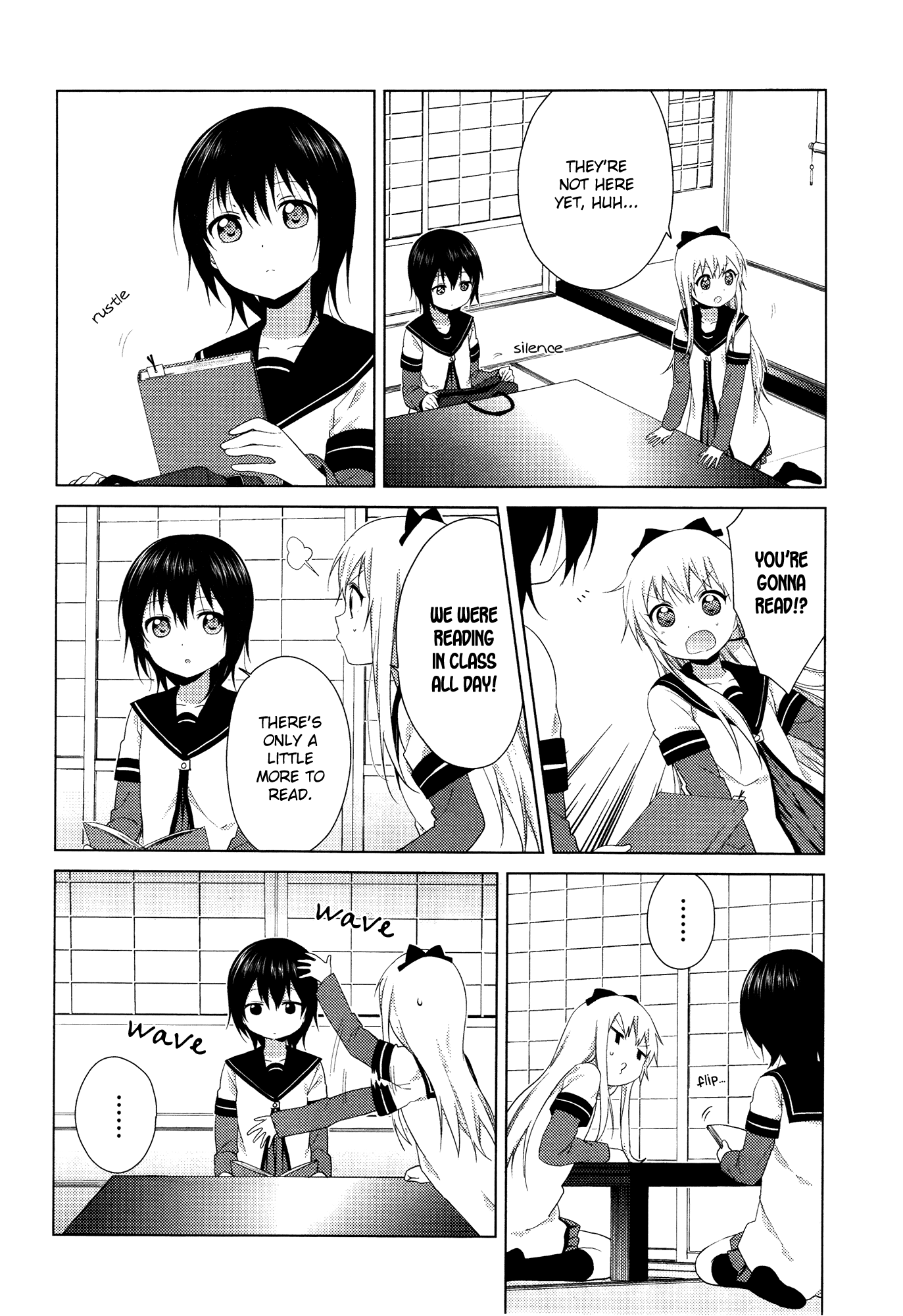 Yuru Yuri chapter 86 page 2